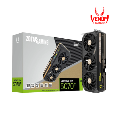 ZOTAC GAMING GeForce RTX 5070 Ti SOLID 16GB GRAPHICS CARD