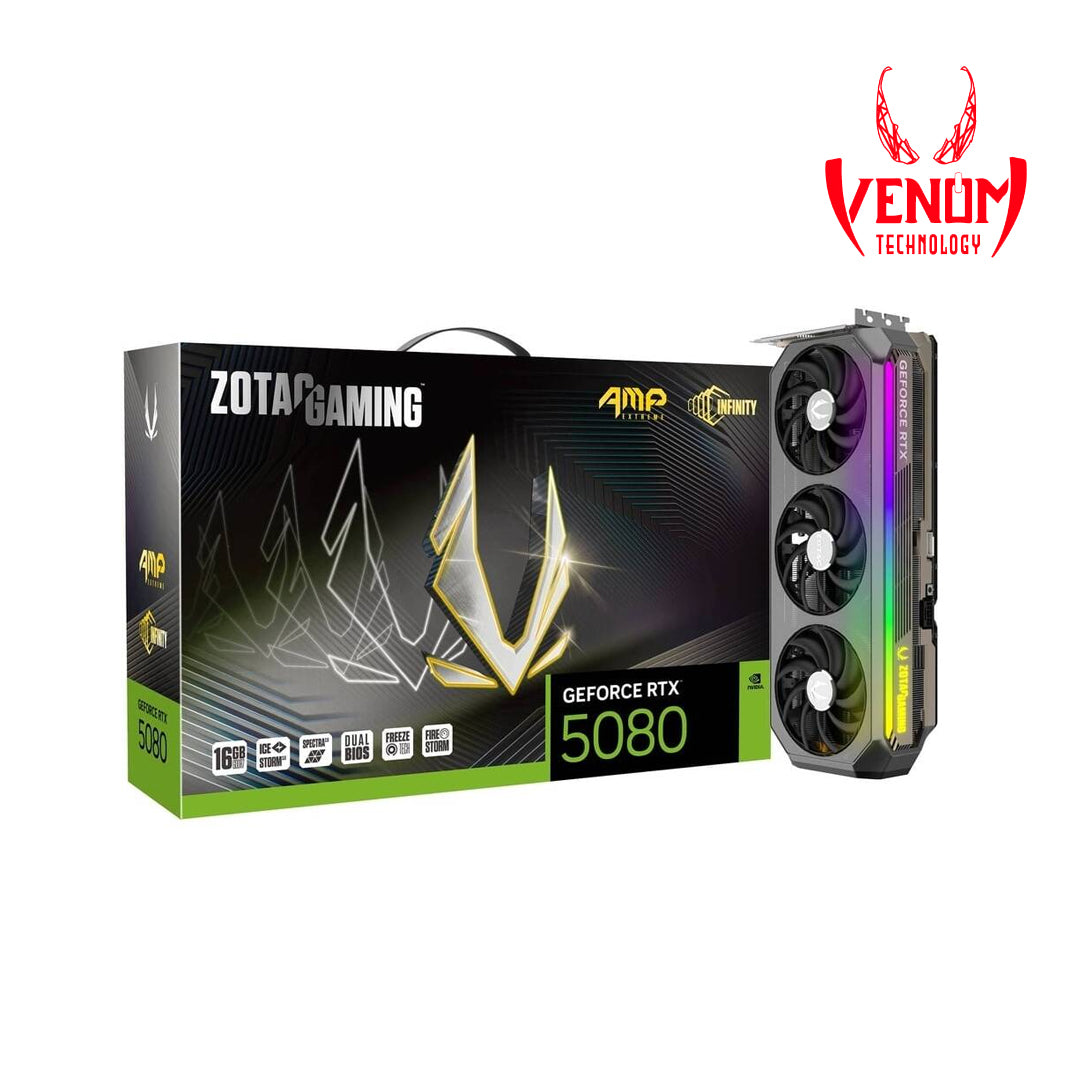 ZOTAC GAMING GeForce RTX 5080 16GB GDDR7 AMP Extreme RGB