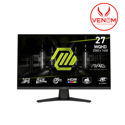 MSI MAG 274QF X24 27 Inch 240Hz 0.5ms WQHD Rapid IPS Flat AMD FreeSync Premium HDR Ready Monitor
