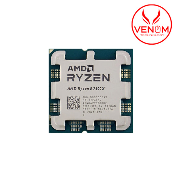 AMD Ryzen 5 7600X Tray - 6-Core 4.7 GHz Socket AM5 Processor