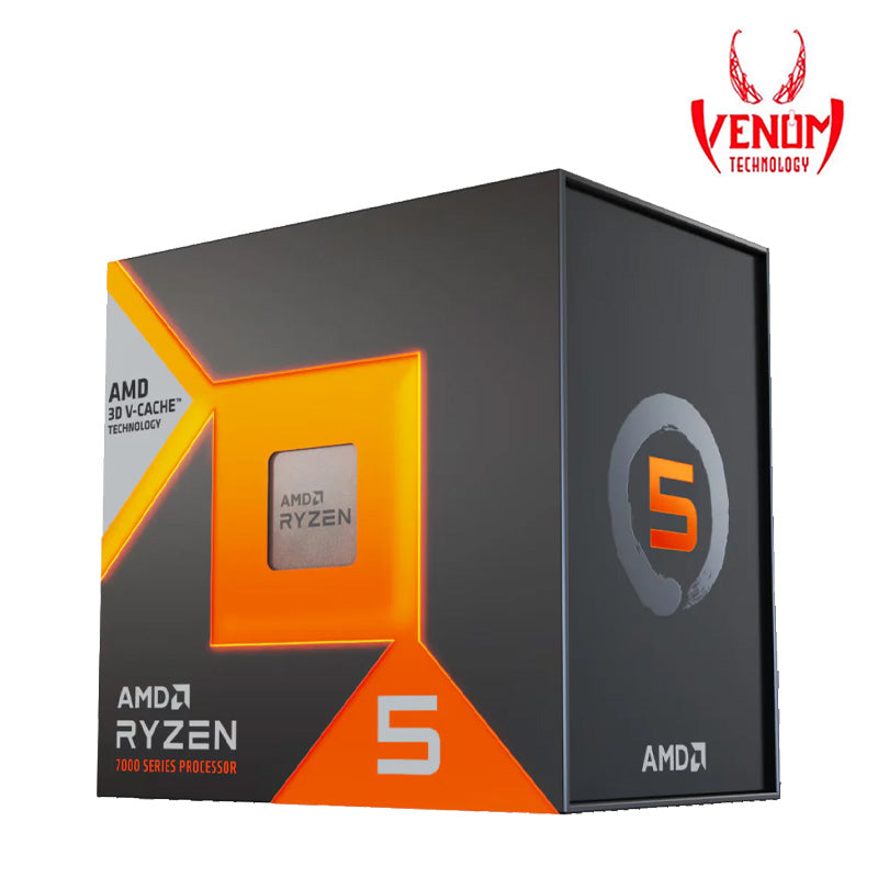 AMD Ryzen 5 9600 6-Core, 12-Thread Unlocked Desktop – Venom