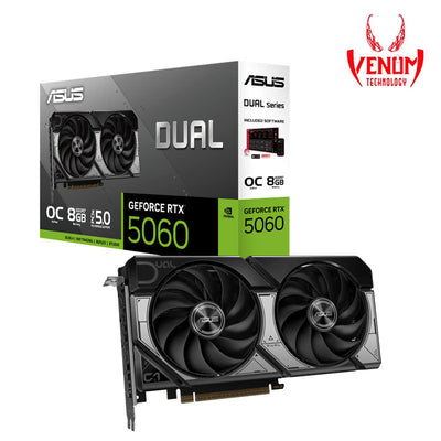 ASUS Dual GeForce RTX 5060 8GB GDDR7 OC Edition GRAPHIC CARD