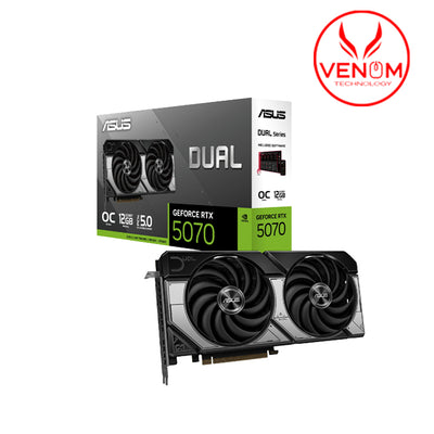 ASUS Dual GeForce RTX™ 5070 12GB GDDR7 OC Edition
