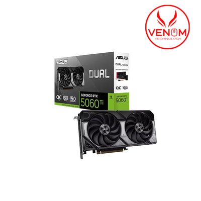 ASUS Dual GeForce RTX™ 5060 Ti 16GB GDDR7 OC Edition