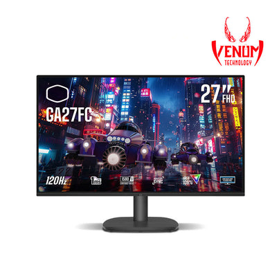 Cooler Master CMI-GA27FC – 27” FHD IPS 120Hz Gaming Monitor with Adaptive Sync – Best Budget Monitor for Console Gaming