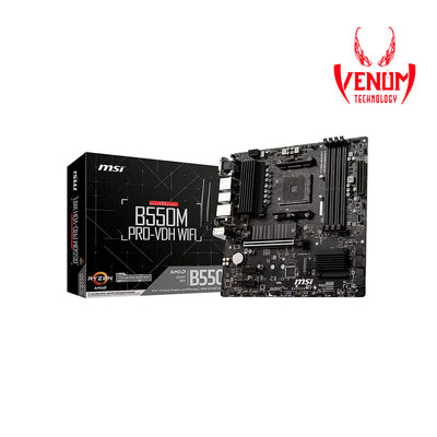 MSI B550M PRO-VDH WiFi AM4 DDR4 ProSeries Motherboard