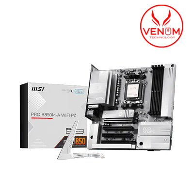 MSI PRO B850M-A WIFI PZ AM5 DDR5 mATX Gaming Motherboard