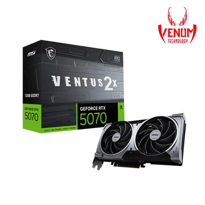 Msi GeForce RTX 5070 Ventus 2X OC 12Gb GDDR7 Graphic Card