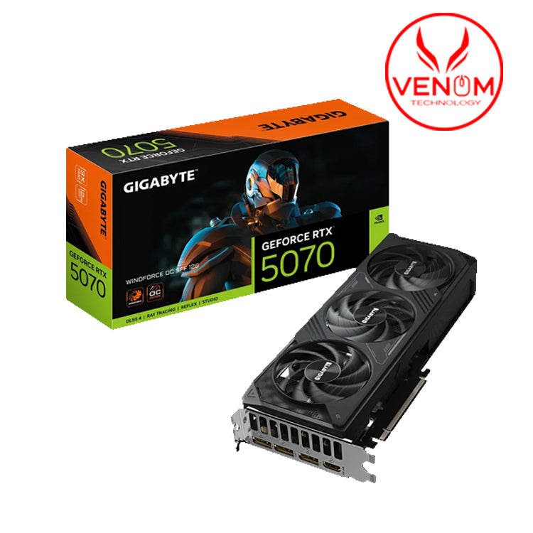 Gigabyte GeForce RTX 5070 Windforce OC SFF 12Gb GDDR7 Graphic Card
