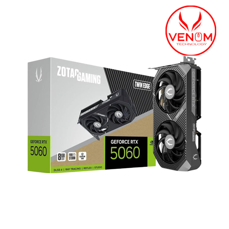 ZOTAC GAMING GeForce RTX 3050 6GB GDDR6 Twin Edge OC – Venom