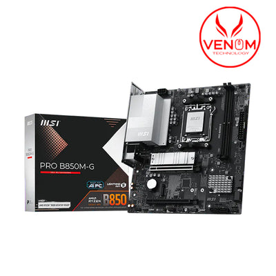 MSI PRO B850M-G Motherboard – AM5, DDR5, PCIe 5.0, 5G LAN