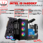 INTEL CORE I5-14600KF + PNY VERTO OC RTX 4070 SUPER 12GB Bundle