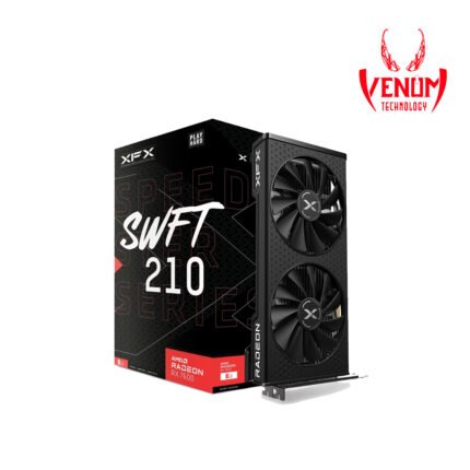 XFX SPEEDSTER SWFT 210 RADEON RX 7600 8GB GDDR6 CORE Gaming Graphics Card with HDMI 3xDP AMD RDNA 3