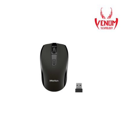 MEETION R560 Wireless Black Mouse With 2.4GHz USB Nano receiver 1600dpi