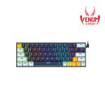 Fantech Atom63 MK874 V2 Mizu Edition Blue Switches Navy Wired Mechanical Keyboard