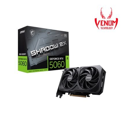 MSI GeForce RTX™ 5060 8G GDDR7 SHADOW 2X OC GRAPHICS CARD