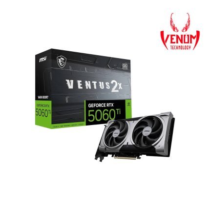 MSI GeForce RTX™ 5060 Ti 16G VENTUS 2X OC PLUS GRAPHICS CARD