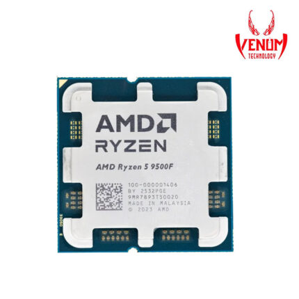AMD Ryzen 5 9500F MPK Processor – 6 Cores / 12 Threads | Up to 5 GHz | Zen 5 | AM5 | No Integrated Graphics