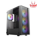 Antec AX65 Case 4 Fans ARGB + Antec Atom V450 Power Supply - Image 2