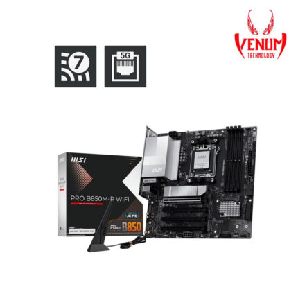 MSI PRO B850M-P WIFI AM5 Motherboard DDR5 PCIe 5.0 Wi-Fi 7