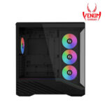 Lian Li Vector V100R BTF Black Mid-Tower Gaming Case with 4 ARGB Fans, USB Type-C + RB750 750W 80+ Bronze ATX 3.1 Modular PSU - Image 3