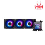 MSI MAG CORELIQUID A15 360 - AIO ARGB CPU Liquid Cooler - 360mm Radiator - LGA 1851-Black - Image 3