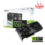 PNY GeForce RTX 5060 Ti 8GB GDDR7 Overclocked Dual-Fan Graphics Card